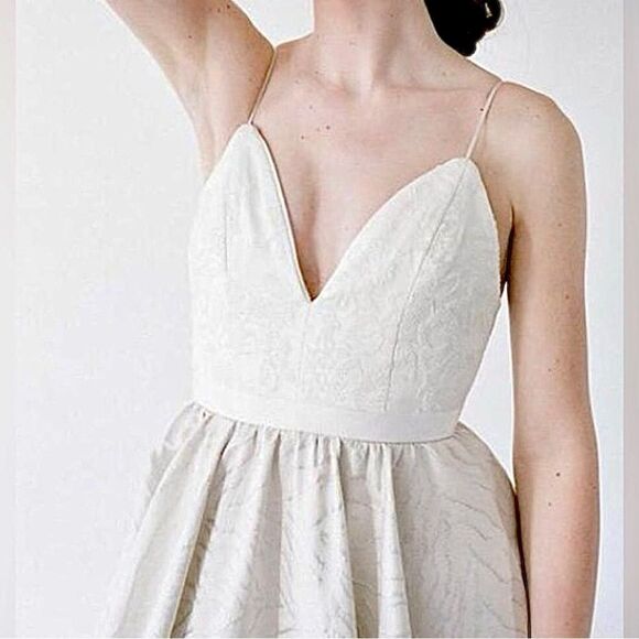 Truvelle Carolina Wedding Dress Gown A-Line Lace Up 8 - Picture 4 of 14